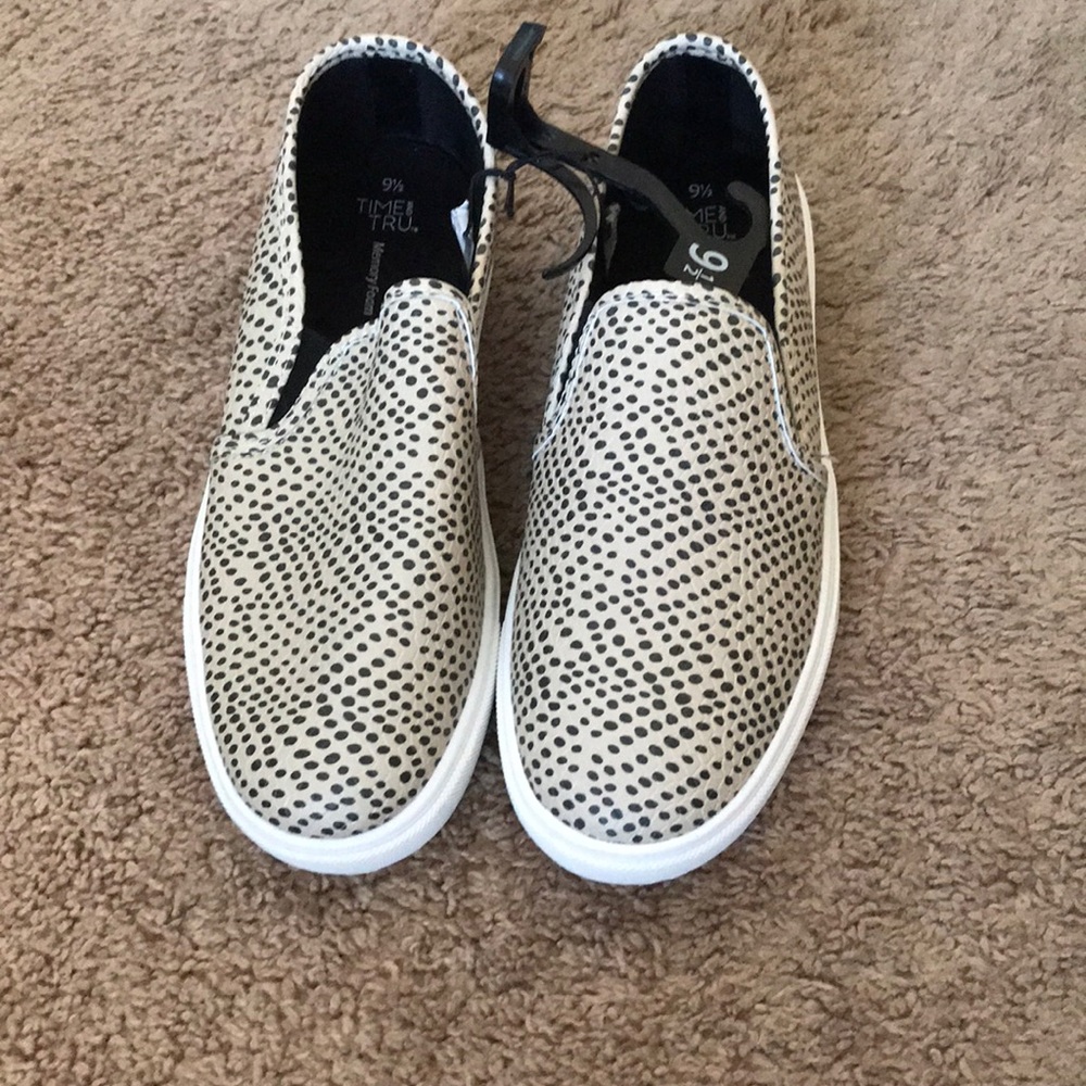 Size 9.5 slip on shoes!